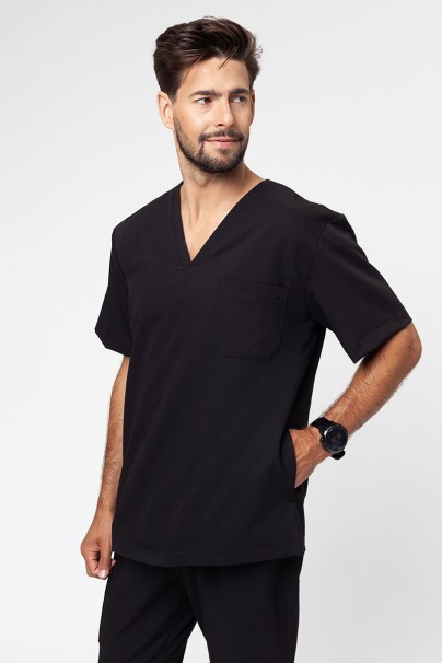 Lekárska súprava Sunrise Uniforms Premium Men (blúzka Dose, nohavice Select) čierna-3