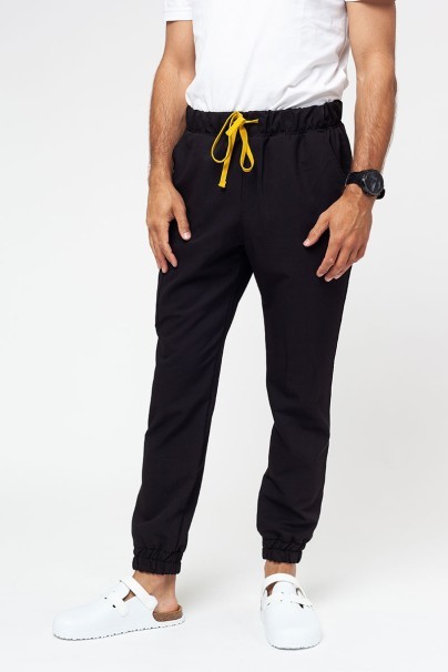 Lekárska súprava Sunrise Uniforms Premium Men (blúzka Dose, nohavice Select) čierna-7
