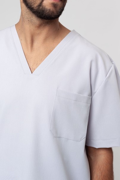 Lekárska súprava Sunrise Uniforms Premium Men (blúzka Dose, nohavice Select) světlo šedá-4