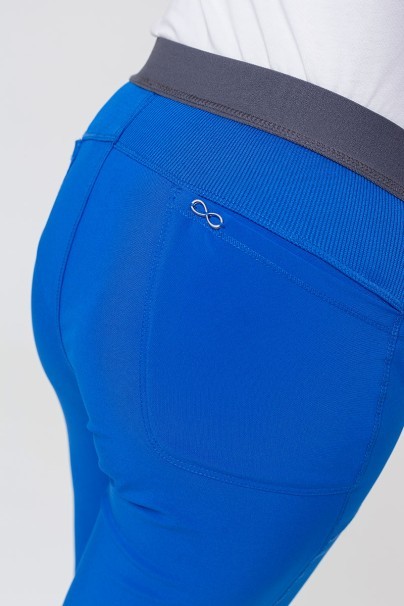 Dámske lekárske nohavice Cherokee Infinity Slim Pull-on kráľovsky modré-3