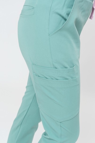 Lekárska súprava Sunrise Uniforms Premium (blúzka Joy, nohavice Chill) aqua-9