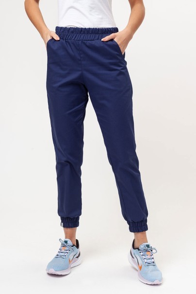 Dámska lekárska súprava Sunrise Basic Jogger FRESH námornícky modrá-6