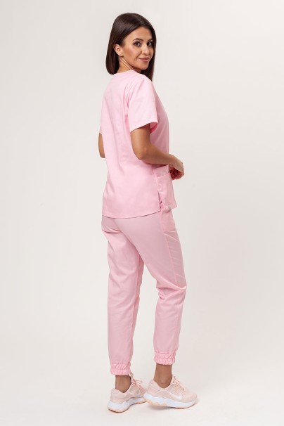 Dámske lekárske nohavice Sunrise Easy FRESH jogger svetlo ružové-6