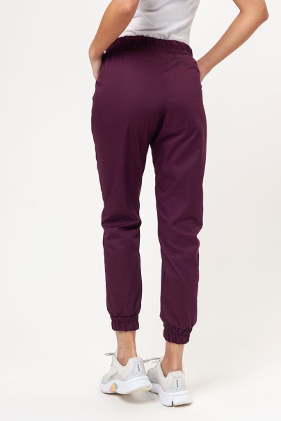 Dámska lekárska súprava Sunrise Basic Jogger FRESH burgundová-8