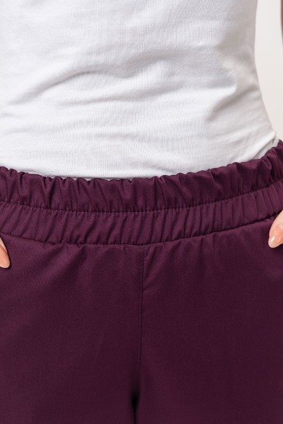 Dámska lekárska súprava Sunrise Basic Jogger FRESH burgundová-10