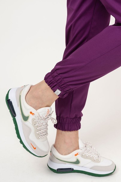 Dámska lekárska súprava Sunrise Basic Jogger FRESH slivková-10