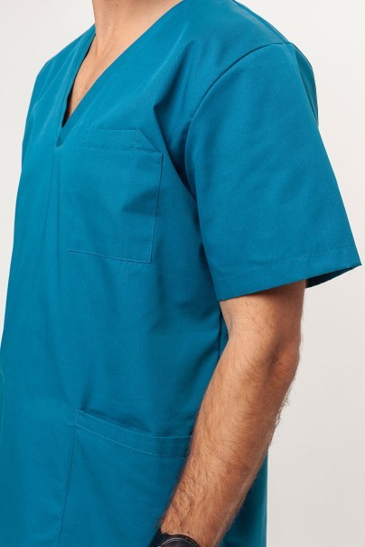Pánska lekárska blúza Sunrise Uniforms Basic Standard FRESH karaibsky modrá-2