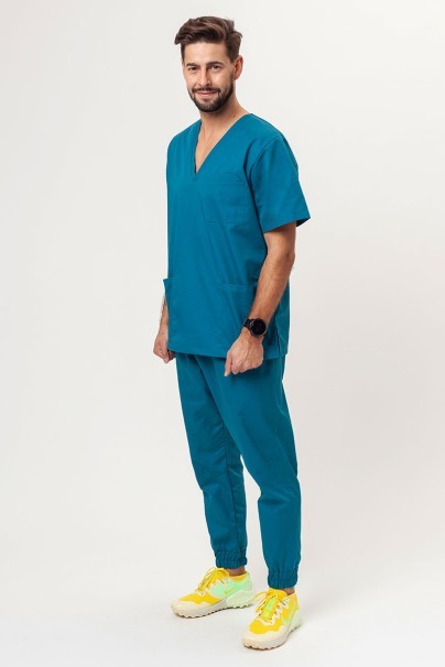 Pánska lekárska blúza Sunrise Uniforms Basic Standard FRESH karaibsky modrá-7