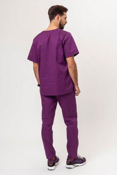 Pánska lekárska blúza Sunrise Uniforms Basic Standard FRESH slivková-8