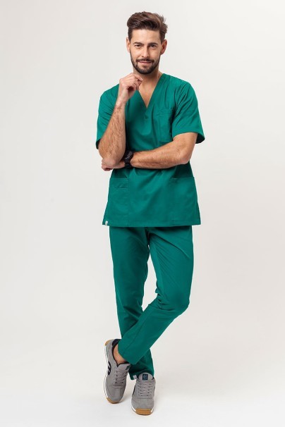 Pánska lekárska blúza Sunrise Uniforms Basic Standard FRESH zelená-5