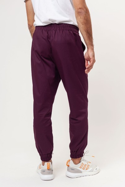 Pánska lekárska súprava Sunrise Basic Jogger FRESH burgundová-8