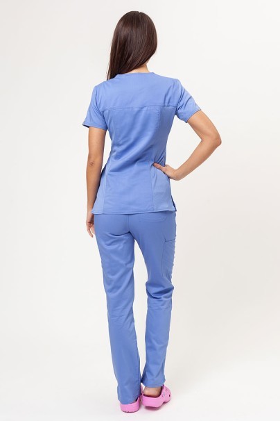 Dámska lekárska súprava Cherokee Revolution Tech (blúza V-neck, nohavice Mid Rise) klasicky modrá-2