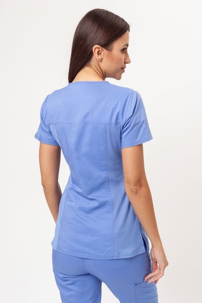 Dámska lekárska súprava Cherokee Revolution Tech (blúza V-neck, nohavice Mid Rise) klasicky modrá-3