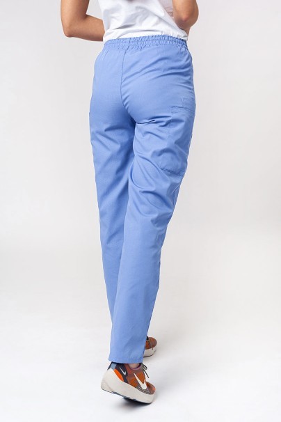 Lekárska dámska súprava Cherokee Originals (blúzka s výstrihom do V, nohavice N.Rise) klasicky modrá-8