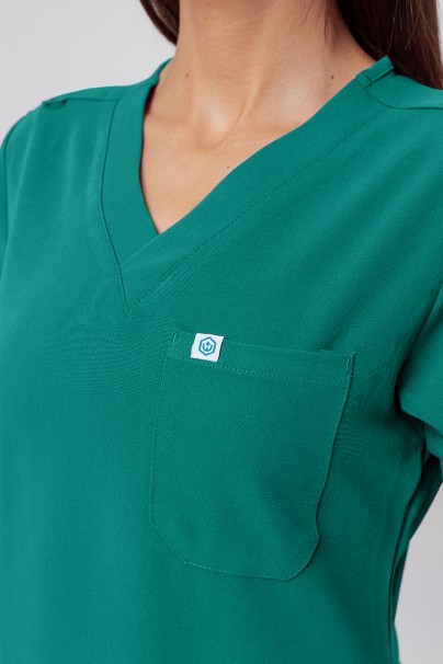 Dámska lekárska blúza Uniforms World 518GTK™ Phillip On-Shift zelená-2