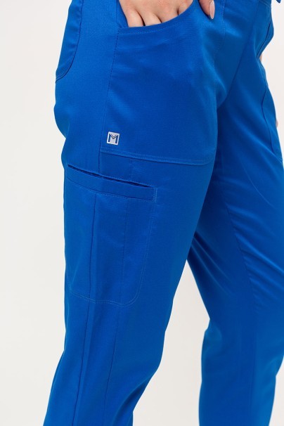 Dámske lekárske nohavice Maevn Matrix Yogga jogger kráľovsky modré-3