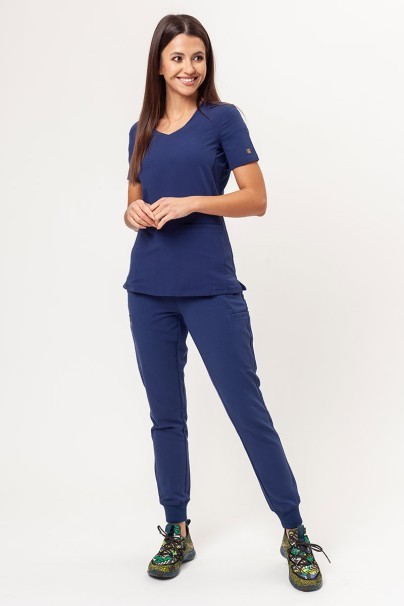 Dámske lekárske nohavice Maevn Matrix Pro jogger námornícky modré-6