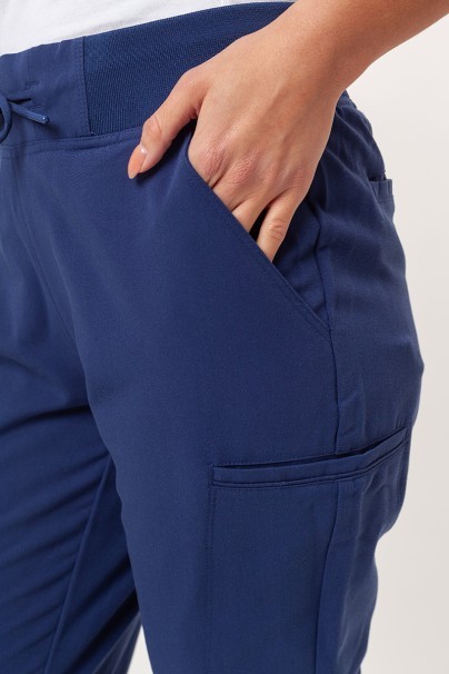 Dámska lekárska súprava Maevn Matrix Pro (blúza Curved, nohavice jogger) námornícky modrá-11