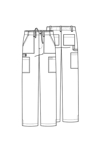 Pánske lekárske nohavice Dickies EDS Essentials Natural Rise tmavo modré-8