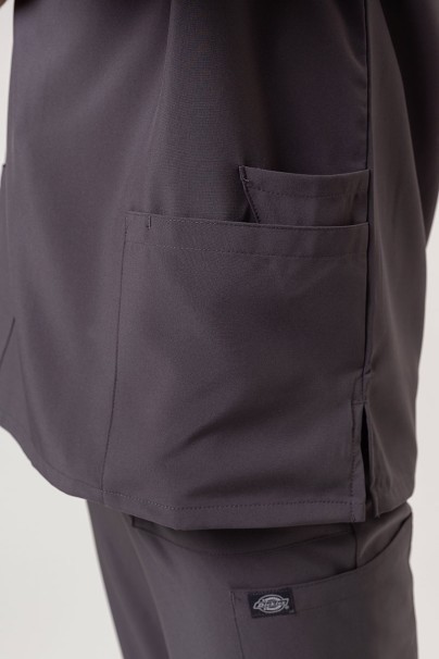 Pánska lekárska súprava Dickies EDS Essentials (vrchný diel V-neck, nohavice Natural Rise) šedá-6