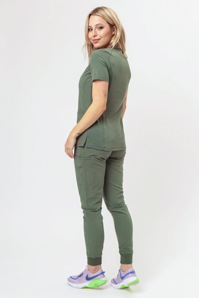 Dámske lekárske nohavice Maevn Matrix Pro jogger olivkové-7