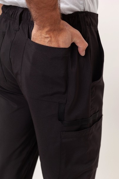 Pánska lekárska súprava Dickies EDS Essentials (vrchný diel V-neck, nohavice Natural Rise) čierna-11