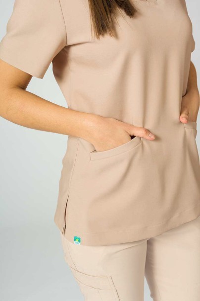 PROMO Lekárska súprava Sunrise Uniforms Premium (blúzka Joy, nohavice Chill) béžová-7