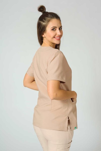 PROMO Lekárska súprava Sunrise Uniforms Premium (blúzka Joy, nohavice Chill) béžová-1