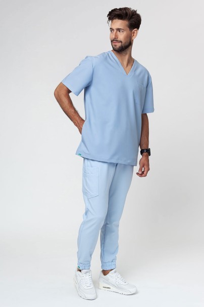 PROMO Pánske nohavice Sunrise Uniforms Premium Select blankytné-6