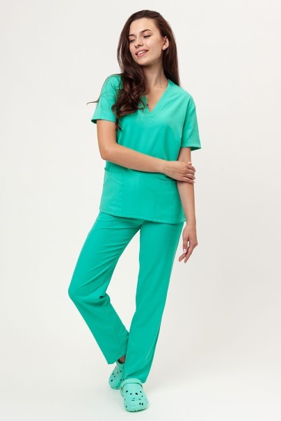 Dámska lekárska blúzka Velilla Microfiber mätová-6