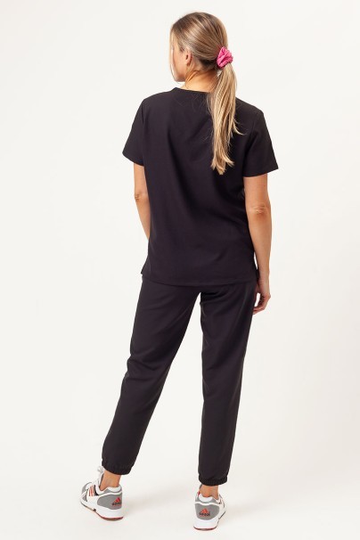 Dámska lekárska blúza Cherokee Ultra V-neck Top čierna-5