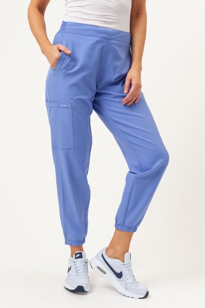 Dámska lekárska súprava Cherokee Ultra (blúza V-neck, nohavice Jogger) klasicky modrá-7