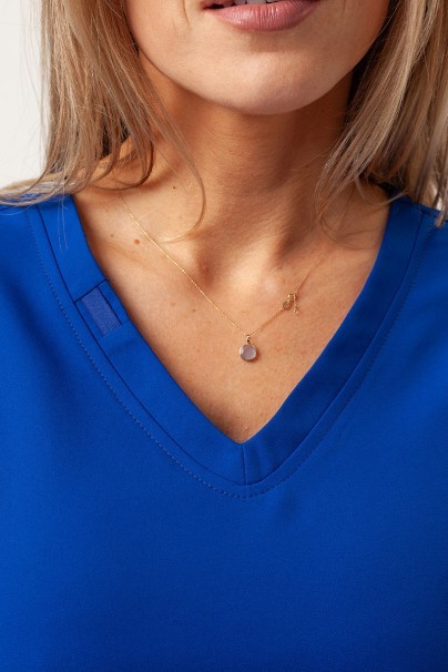 Dámska lekárska blúza Cherokee Ultra V-neck Top tmavo modrá-3