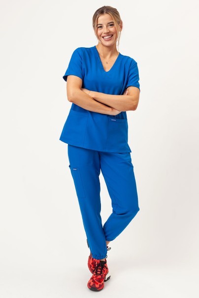 Dámska lekárska blúza Cherokee Ultra V-neck Top kráľovsky modrá-5