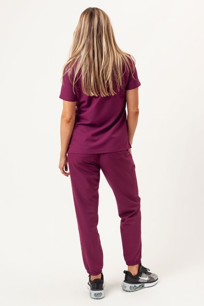 Dámska lekárska blúza Cherokee Ultra V-neck Top čerešňová červená-2