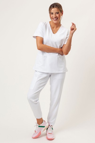 Dámska lekárska blúza Cherokee Ultra V-neck Top biela-2