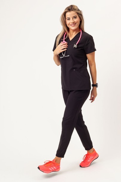 Dámska lekárska blúza Dickies EDS NXT V-neck čierna-2