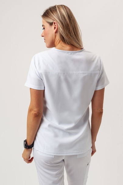 Dámska lekárska blúza Dickies EDS NXT V-neck biela-3