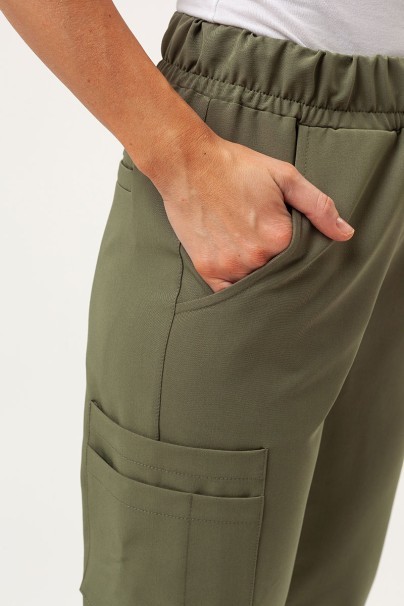 Lekárska súprava Sunrise Uniforms Premium (blúza Aura, nohavice Vibe) olivková-9