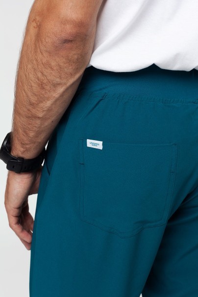 Pánske lekárske nohavice Uniforms World 309TS™ Louis karaibsky modrá PROMO-7