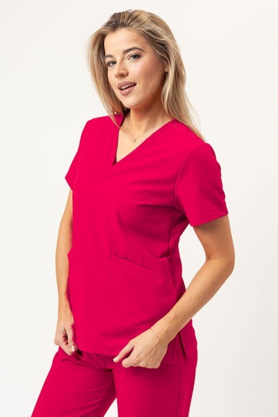 Lekárska súprava Sunrise Uniforms Premium (blúza Aura, nohavice Pride) malinová-2