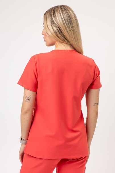 Dámska lekárska súprava Cherokee Ultra (blúza V-neck, nohavice Jogger) koralová-4