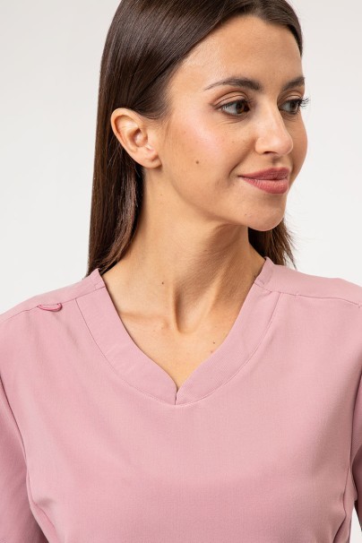 Dámska lekárska blúza Uniforms World 518GTK™ Lucy pastelově ružová-2