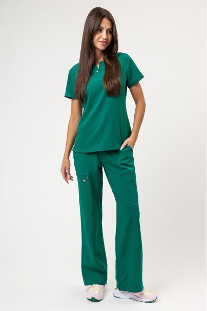 Dámske lekárske nohavice Dickies EDS NXT Wide Leg zelené-2