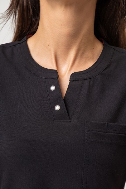 Dámska lekárska súprava Dickies EDS NXT (blúza Round Neck, nohavice Wide Leg) čierna-4