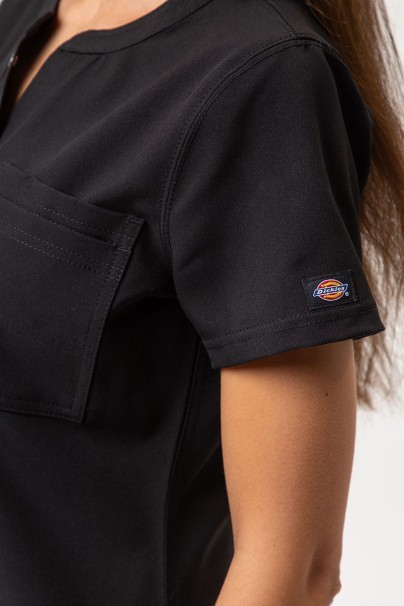 Dámska lekárska súprava Dickies EDS NXT (blúza Round Neck, nohavice Wide Leg) čierna-5