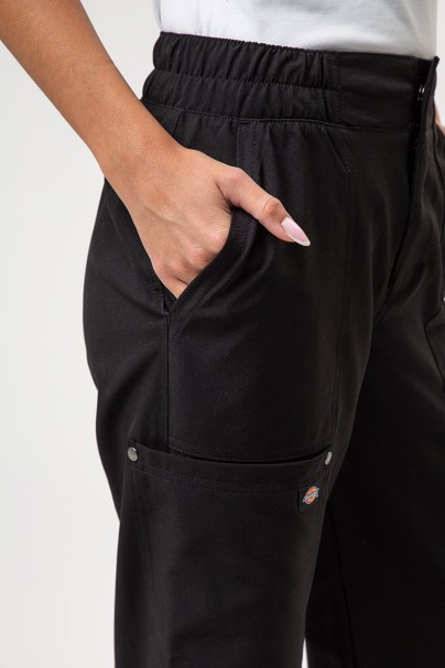 Dámska lekárska súprava Dickies EDS NXT (blúza Round Neck, nohavice Wide Leg) čierna-9