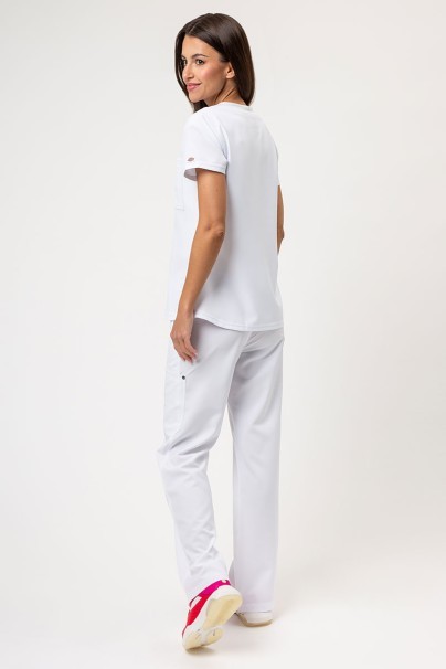 Dámska lekárska súprava Dickies EDS NXT (blúza Round Neck, nohavice Wide Leg) biela-1