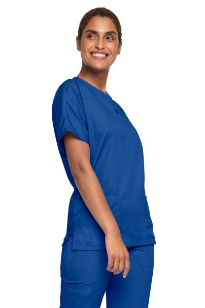 Lekárska dámska súprava Cherokee Originals (blúzka V-neck, nohavice N.Rise) tmavo modrá-2