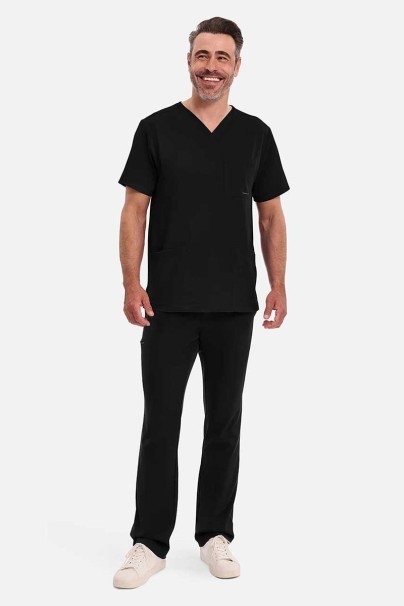 Pánska lekárska blúza Healing Hands Matthew V-neck čierna-2